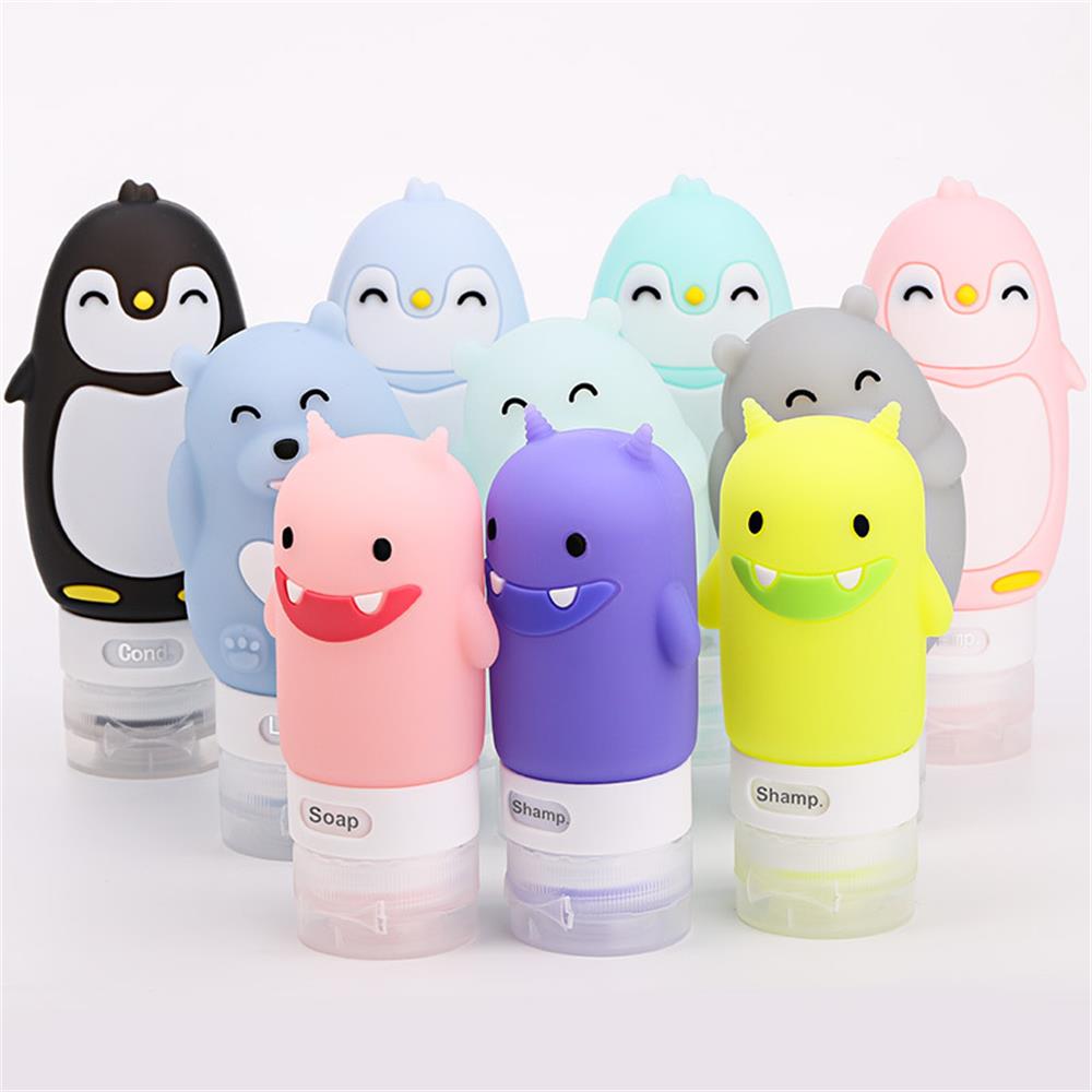 Cartoon Silicone Travel Storage Bottle