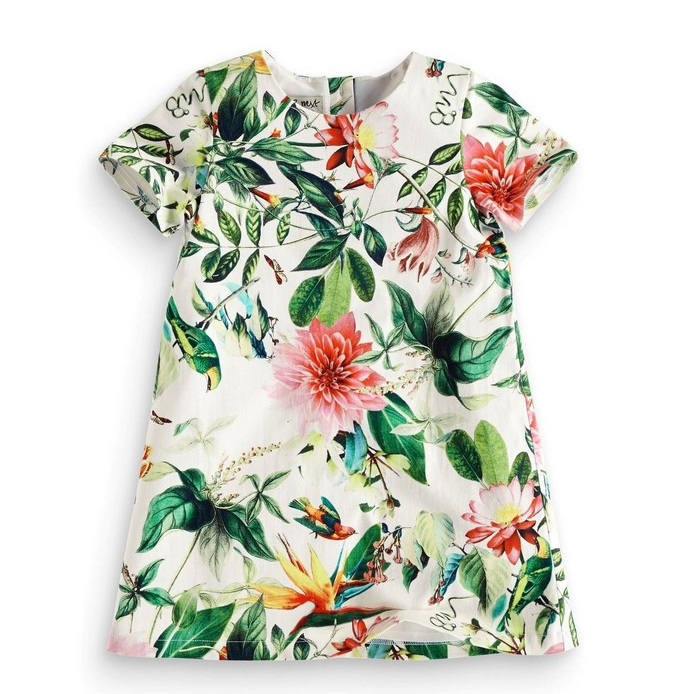 Floral Dress in Action