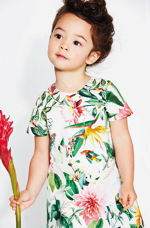 Floral Dress Details