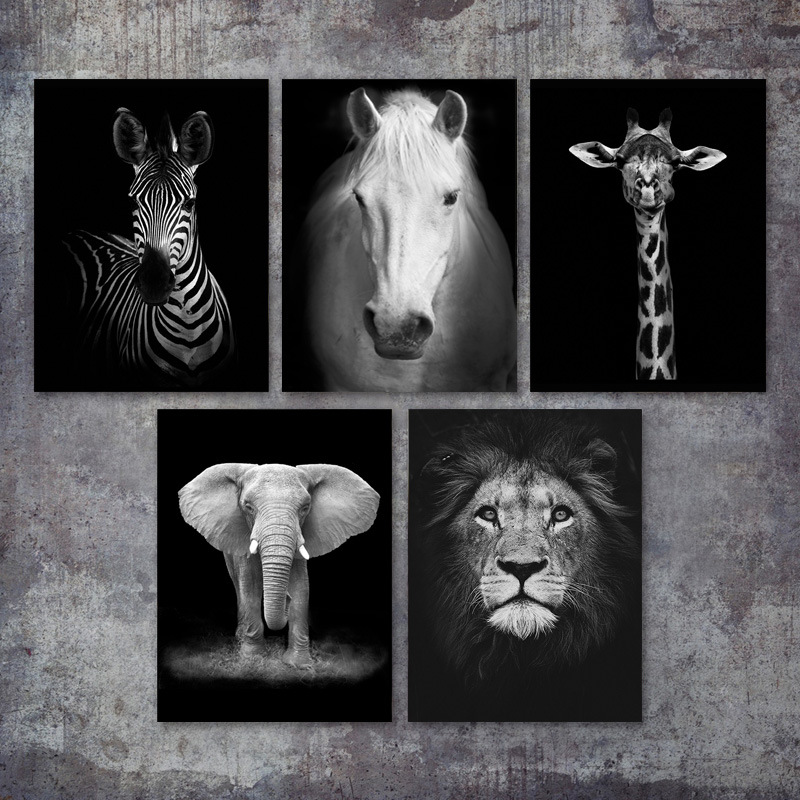 Black and White Animal Decor 1