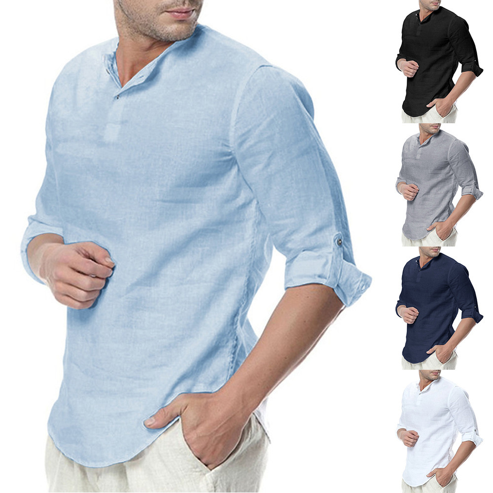 Linen Long Sleeve Shirt
