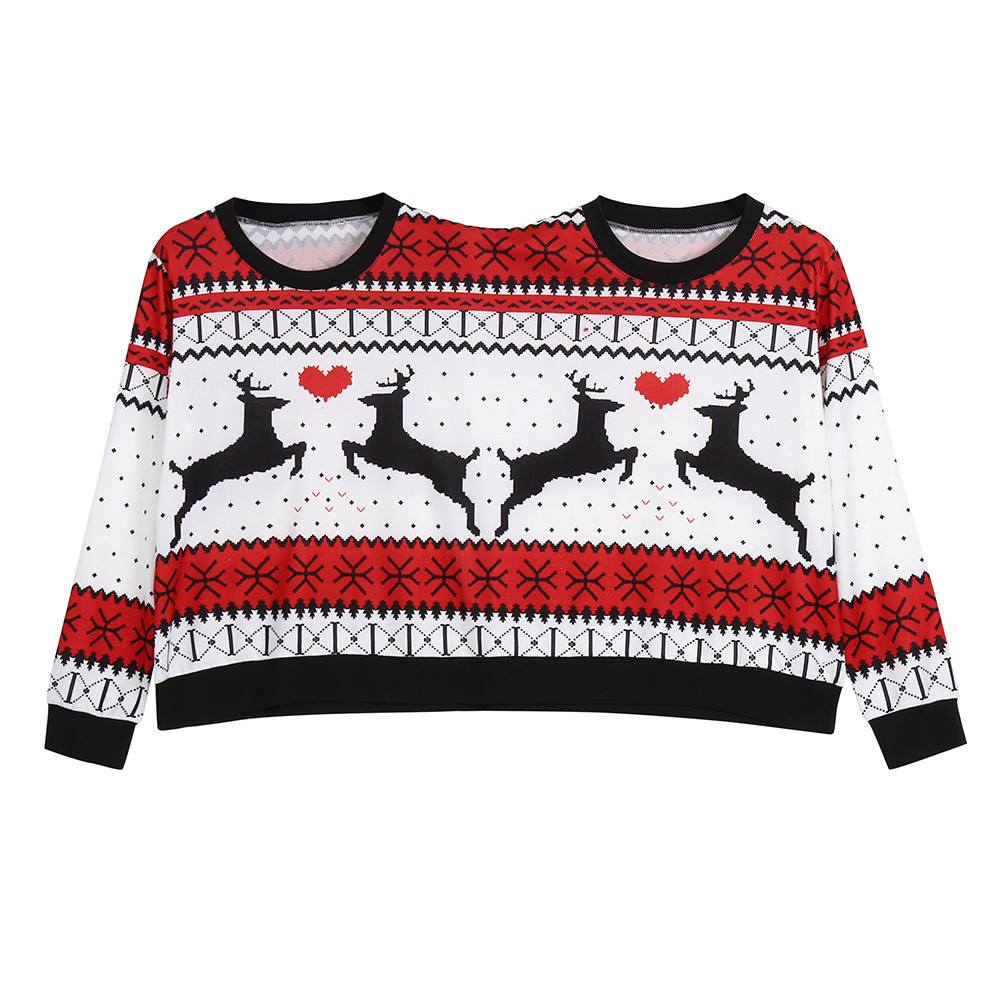 Couple's Christmas Sweater Image 4