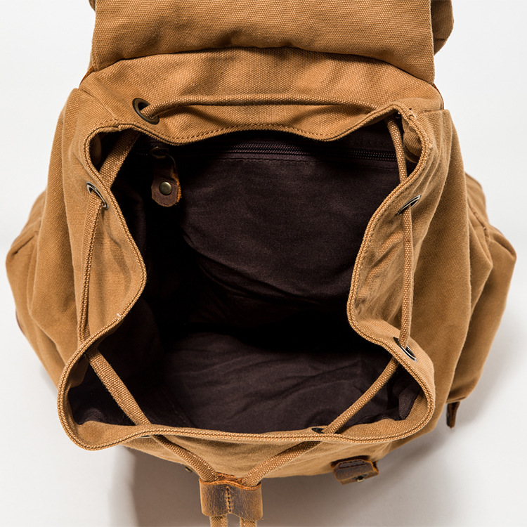 Canvas Backpack Image 3