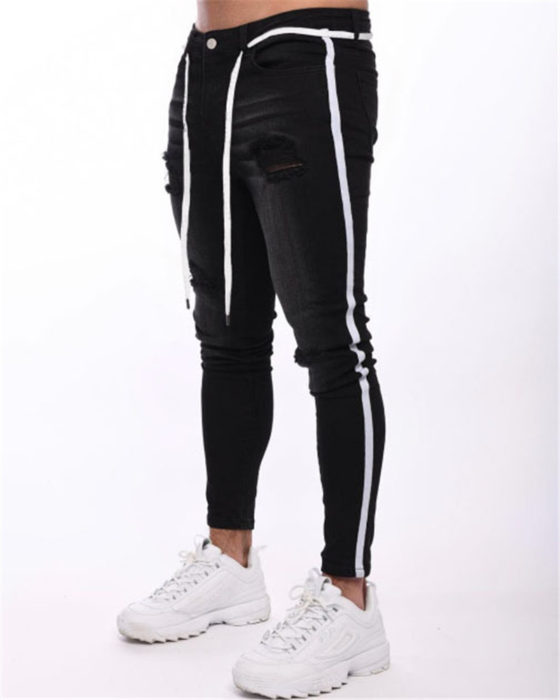Men's Distressed Jeans - Image 3