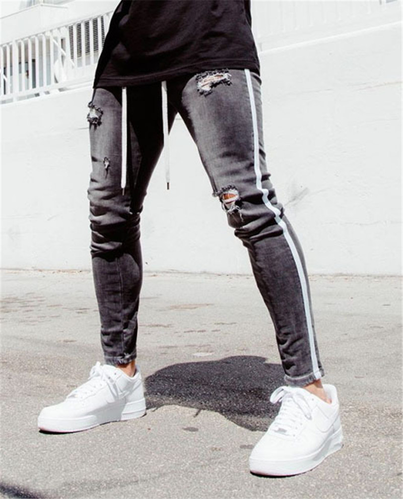 Men's Distressed Jeans - Image 6