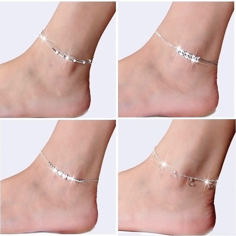 Silver Anklet Design 2