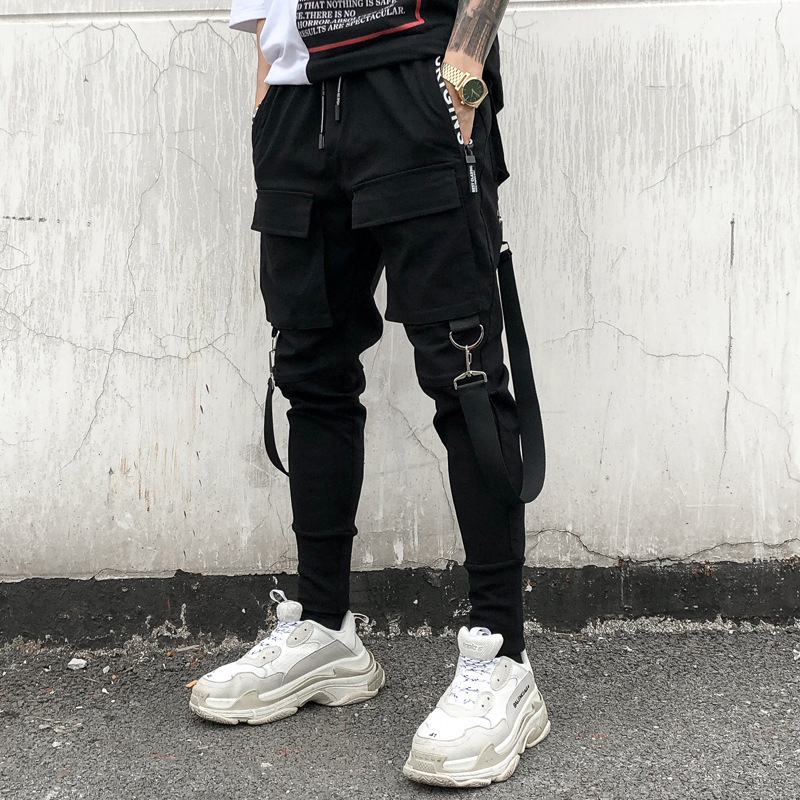 Men's Harem Pants - Black