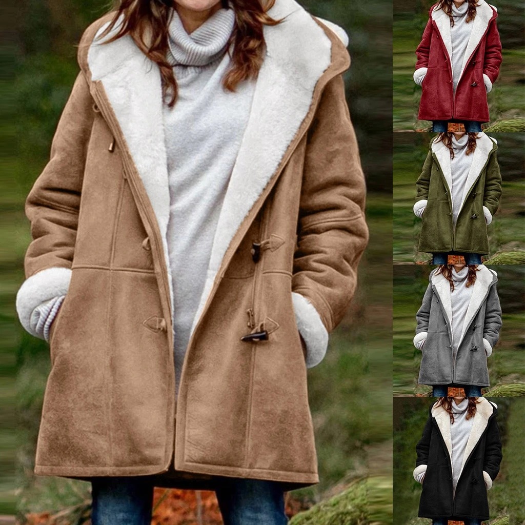 Hooded Mid-Length Coat 2