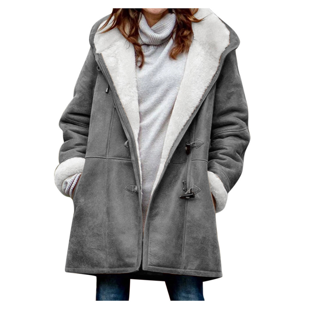 Hooded Mid-Length Coat 7