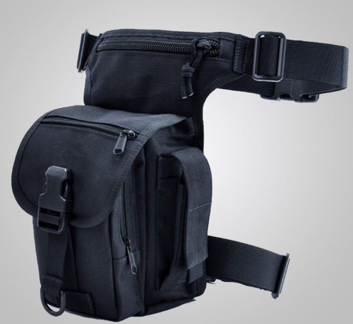 Men's Tactical Waist Bag in Outdoor Setting