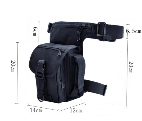 Men's Tactical Waist Bag Side View
