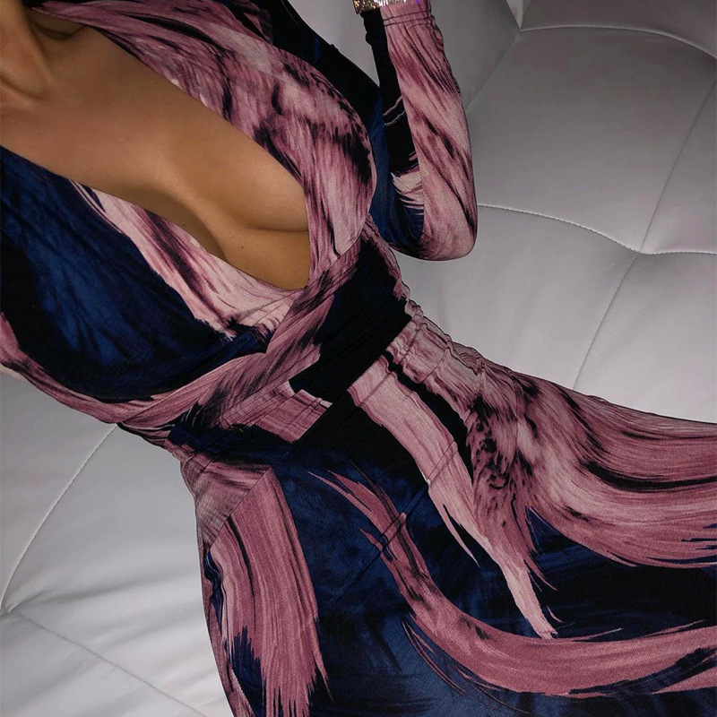 Winter Women's Long Sleeve Dress 4