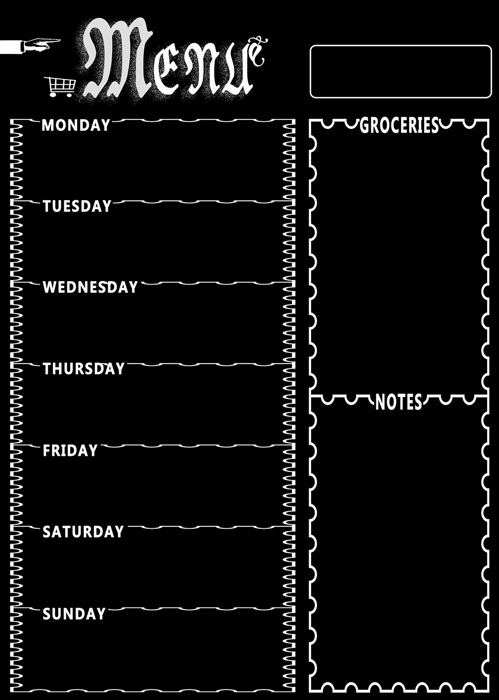 Monthly Planner in Use