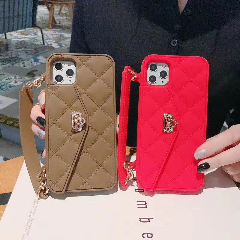 Silicone Crossbody Wallet Phone Case Image 2