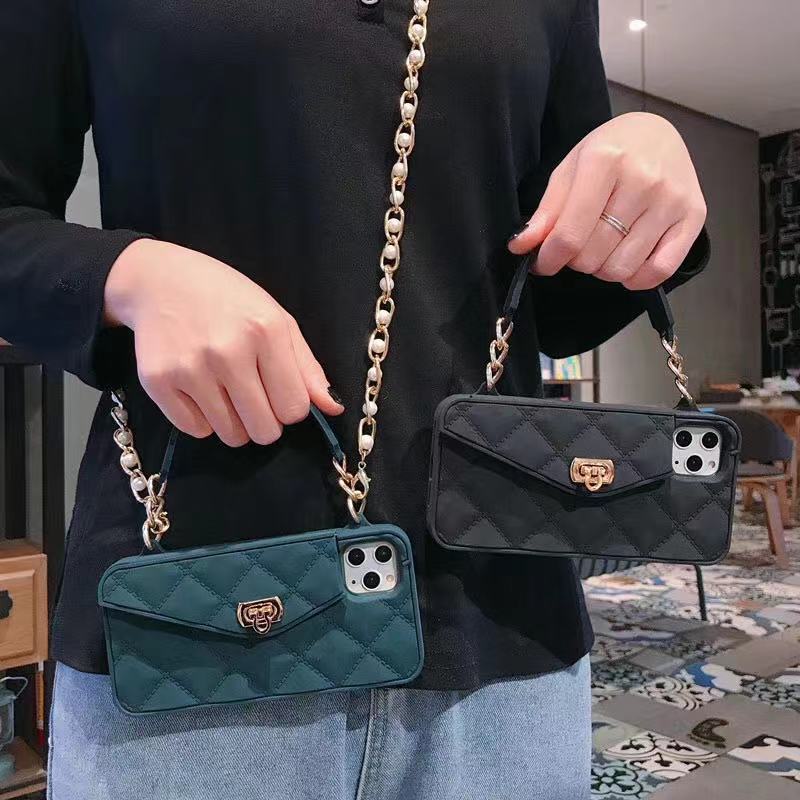 Silicone Crossbody Wallet Phone Case Image 1