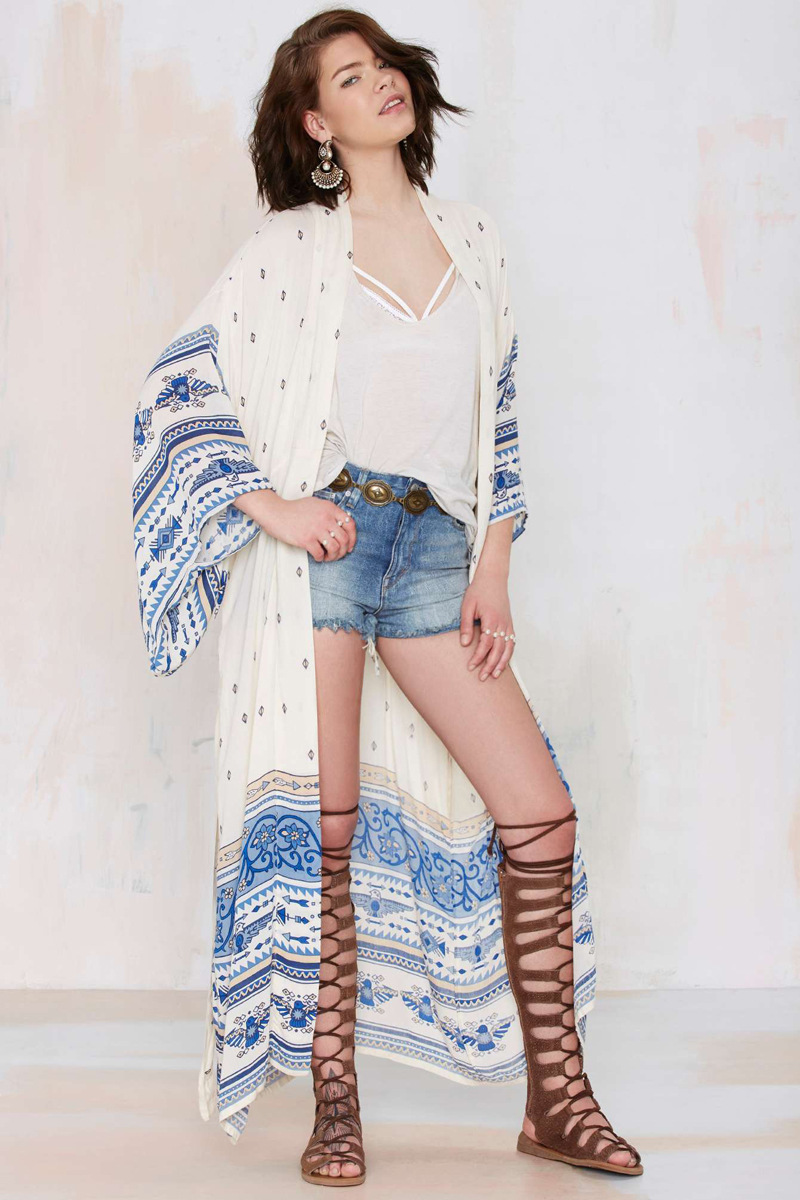 Chiffon Beach Cover-Up 6