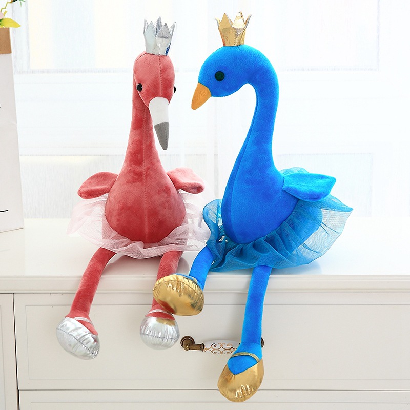 Crown Ballet Flamingo Plush Toy 4