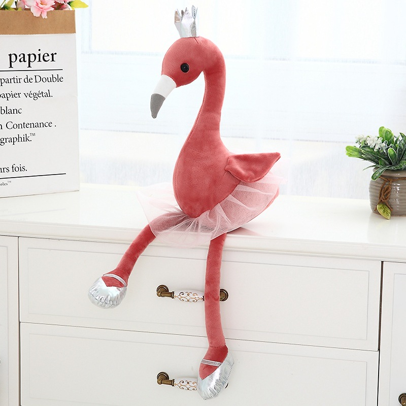 Crown Ballet Flamingo Plush Toy 3