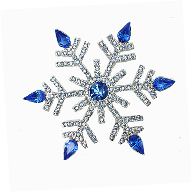 Close-up of Snowflake Brooch