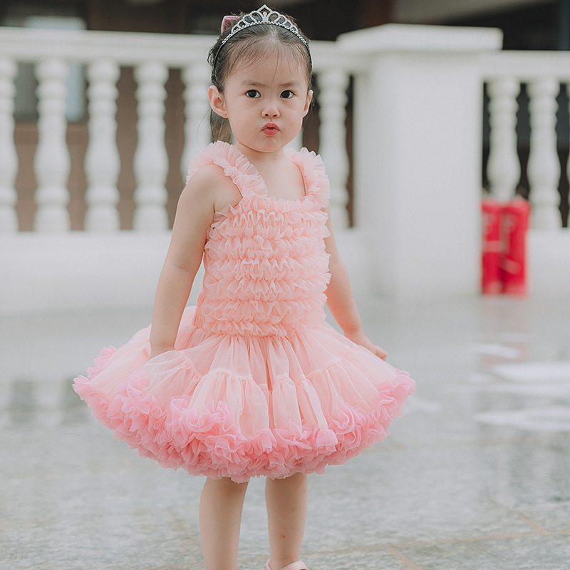 White Pink Tutu Skirt