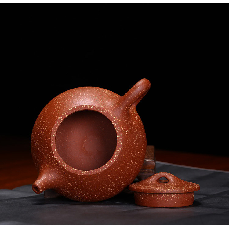 Purple clay teapot image 2