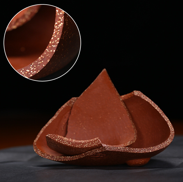 Purple clay teapot image 7