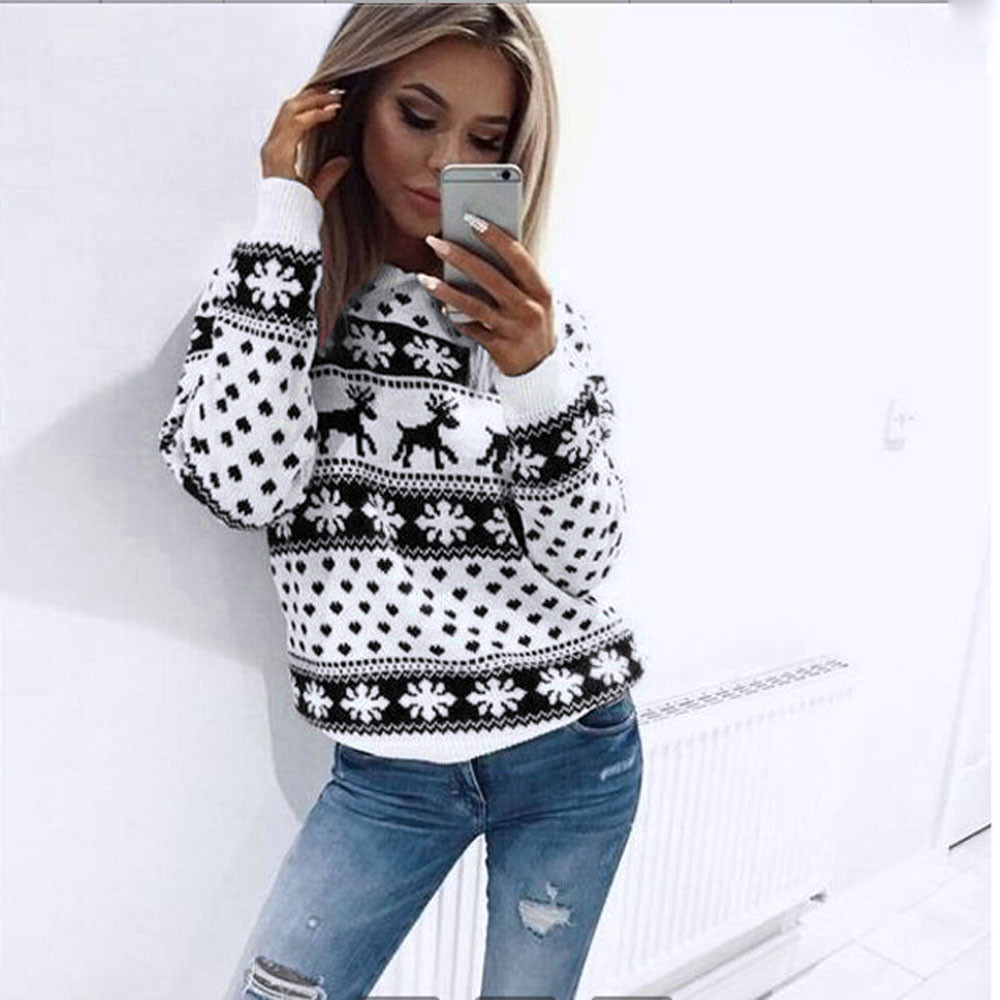 Christmas Reindeer Sweatshirt - Image 2