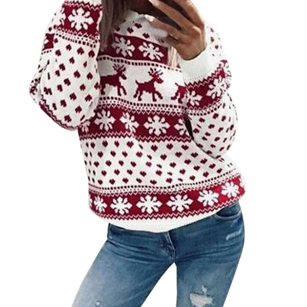 Christmas Reindeer Sweatshirt - Image 3