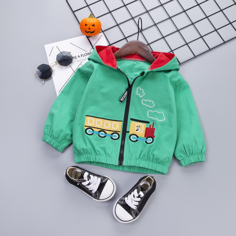 Stylish Cartoon Train Jacket - Image 4