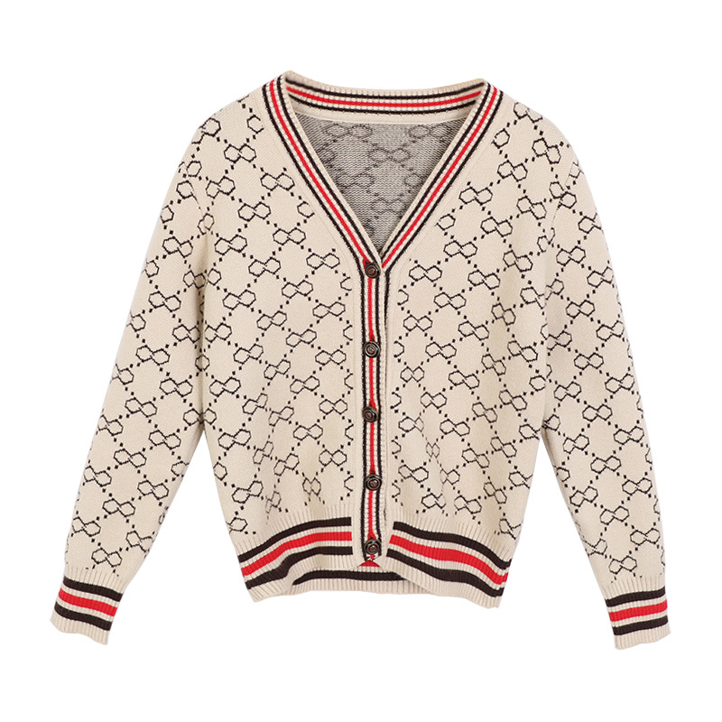 Children's knitted cardigan