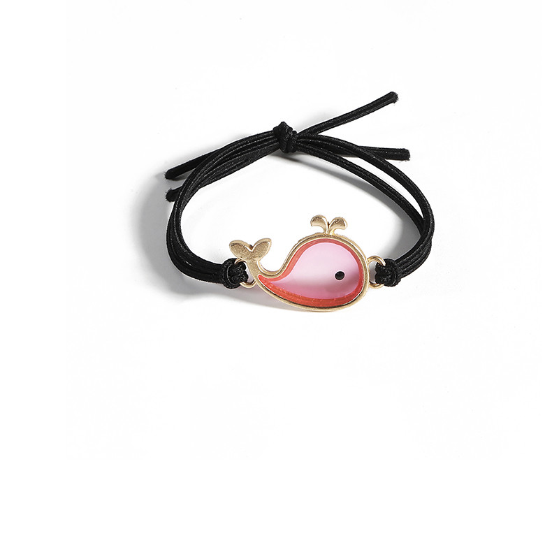 Acrylic Whale Hair Tie Blue Whale