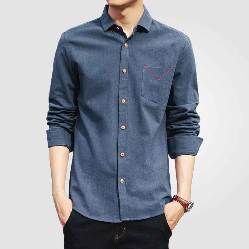 Men's Slim Fit Casual Shirt Image 6