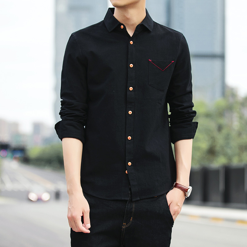 Men's Slim Fit Casual Shirt Image 5