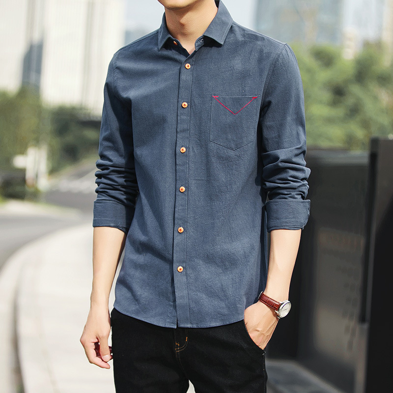 Men's Slim Fit Casual Shirt Image 2