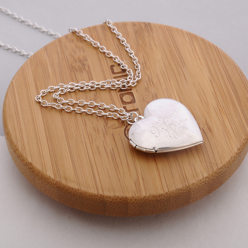 Dark gold locket