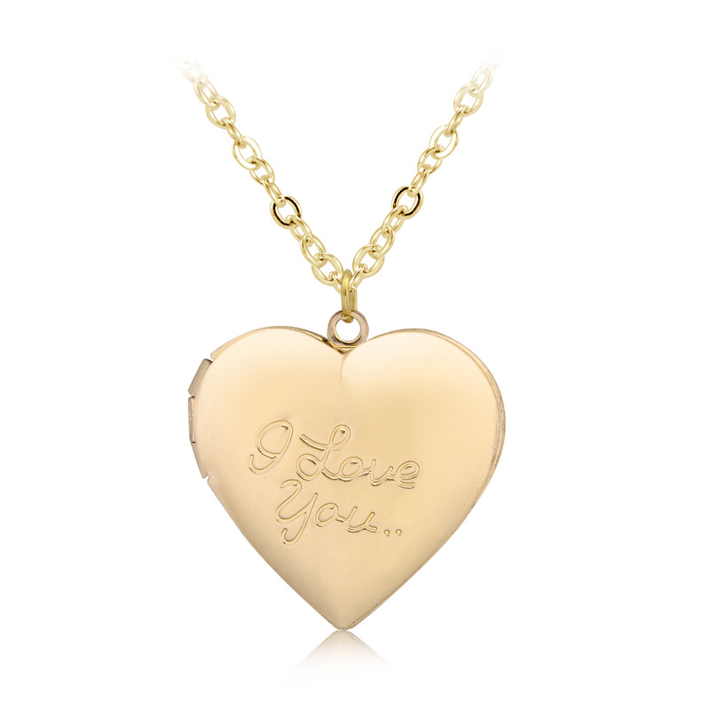 Dark silver locket