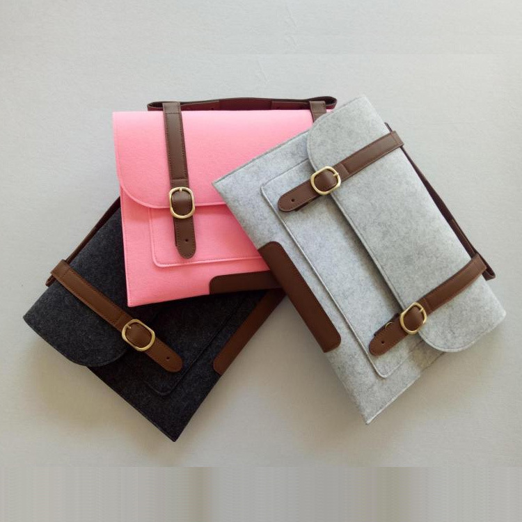 Felt Laptop Bag Features
