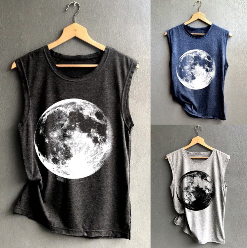 Earth Print Vest Image 1
