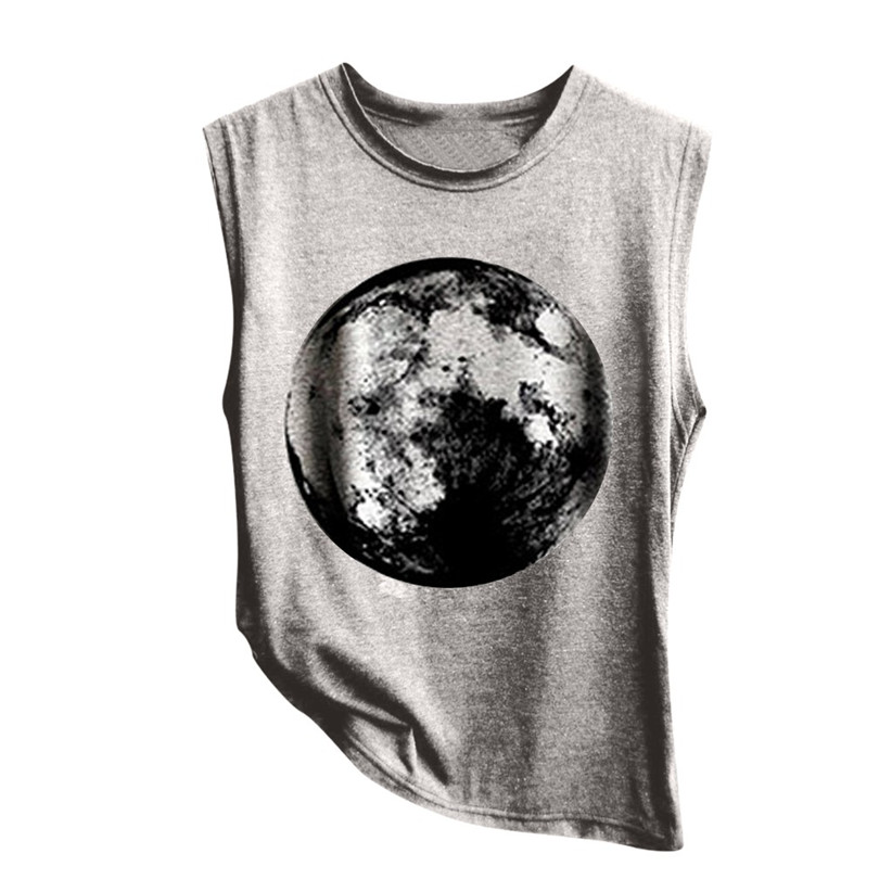 Earth Print Vest Image 4