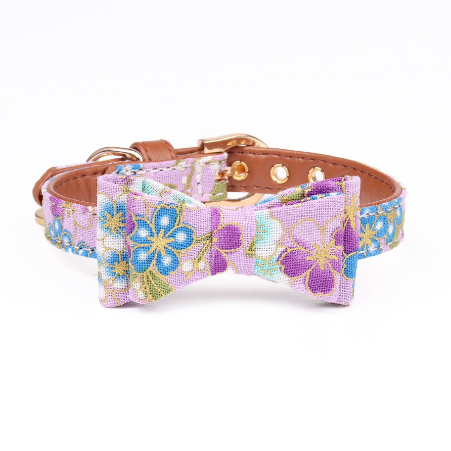 Gold Foil Pet Collar 7