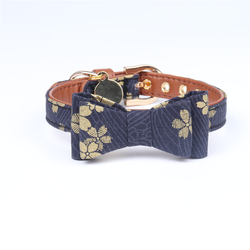 Gold Foil Pet Collar 3
