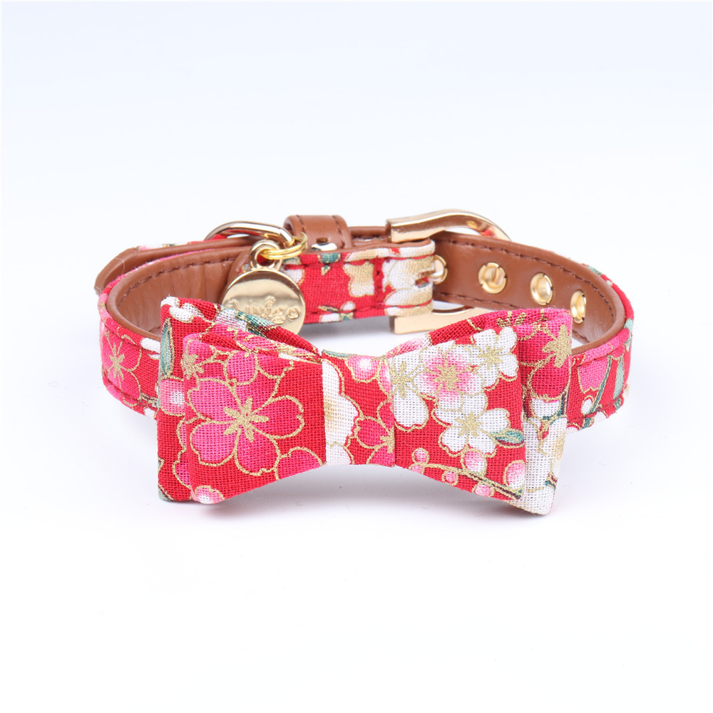 Gold Foil Pet Collar 5