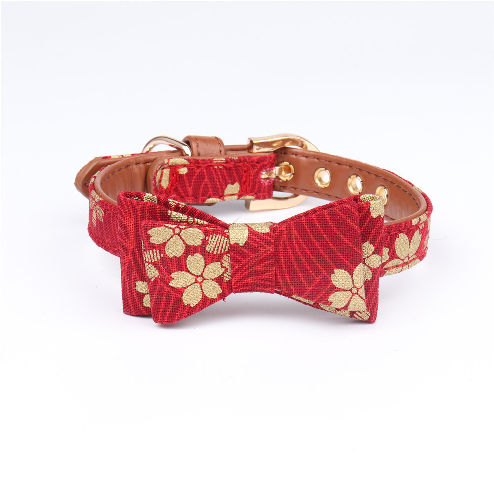 Gold Foil Pet Collar 4