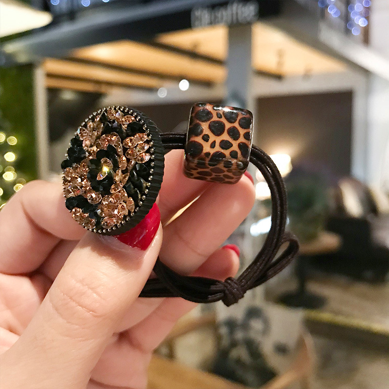 Leopard Print Hair Rope