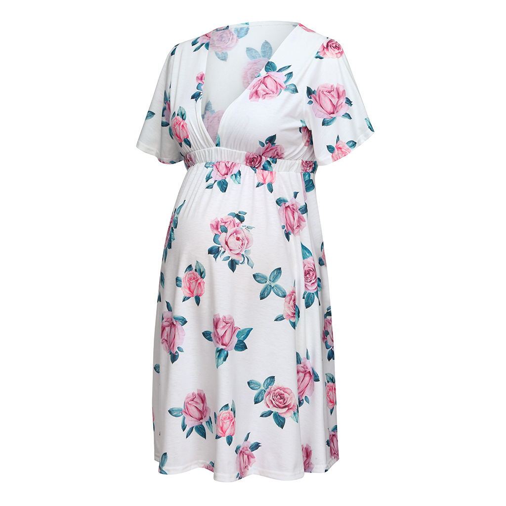 Maternity Dress Light Blue