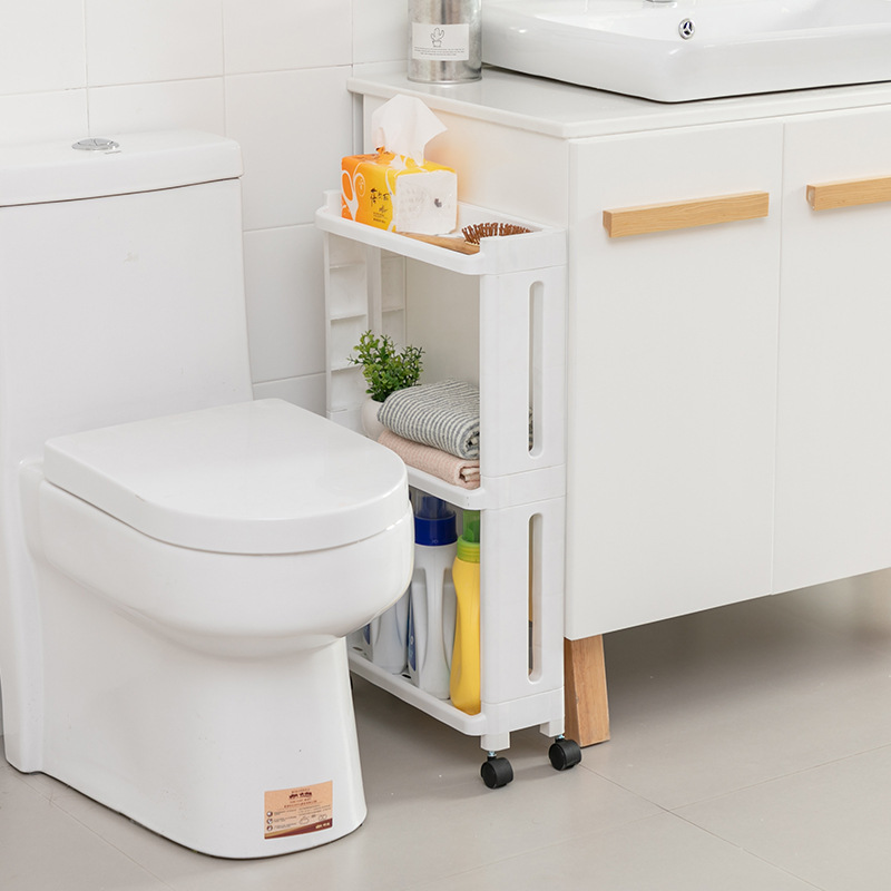 Storage Rack with Essentials