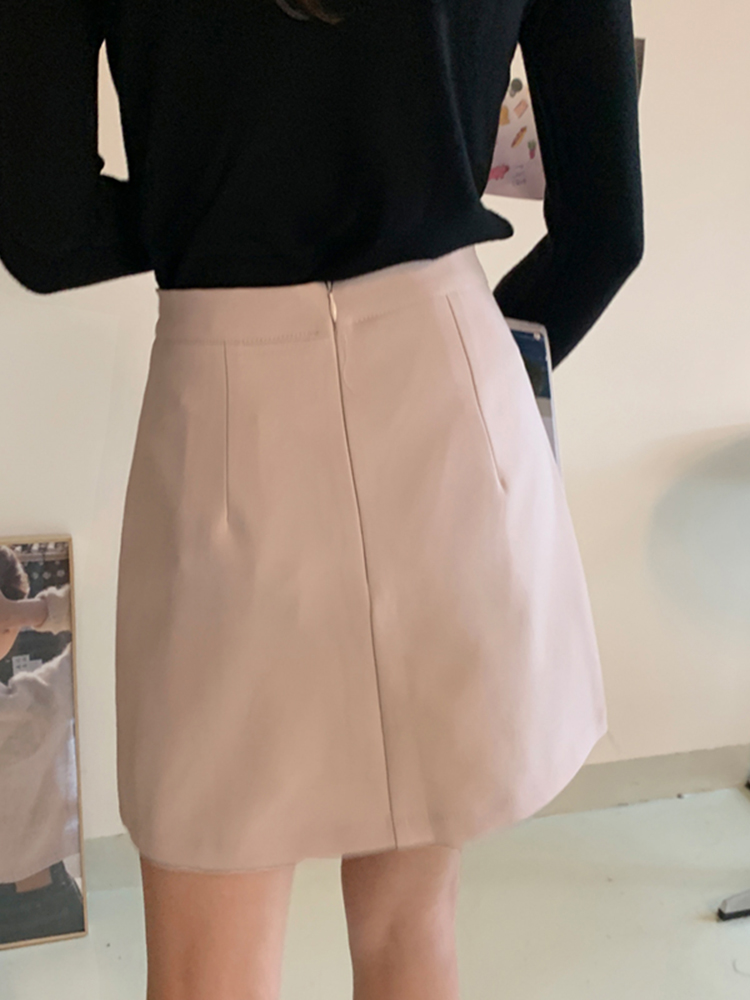 High-waisted A-line skirt - Image 1