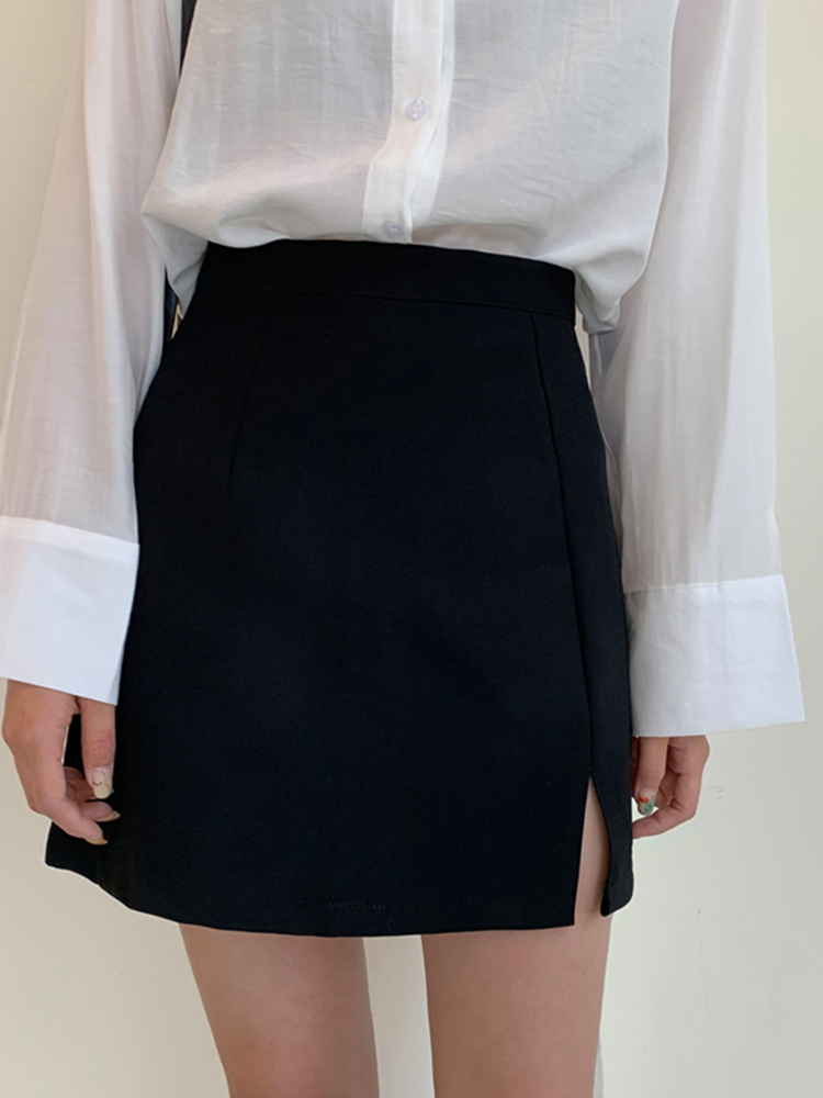 High-waisted A-line skirt - Image 2