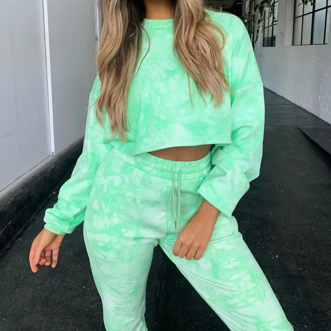 Fashionable Tie-Dye Two-Piece Set - Image 2