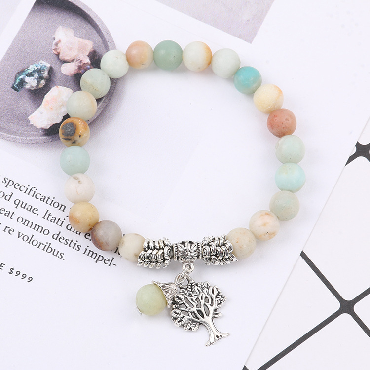 Agate Lucky Tree Bracelet